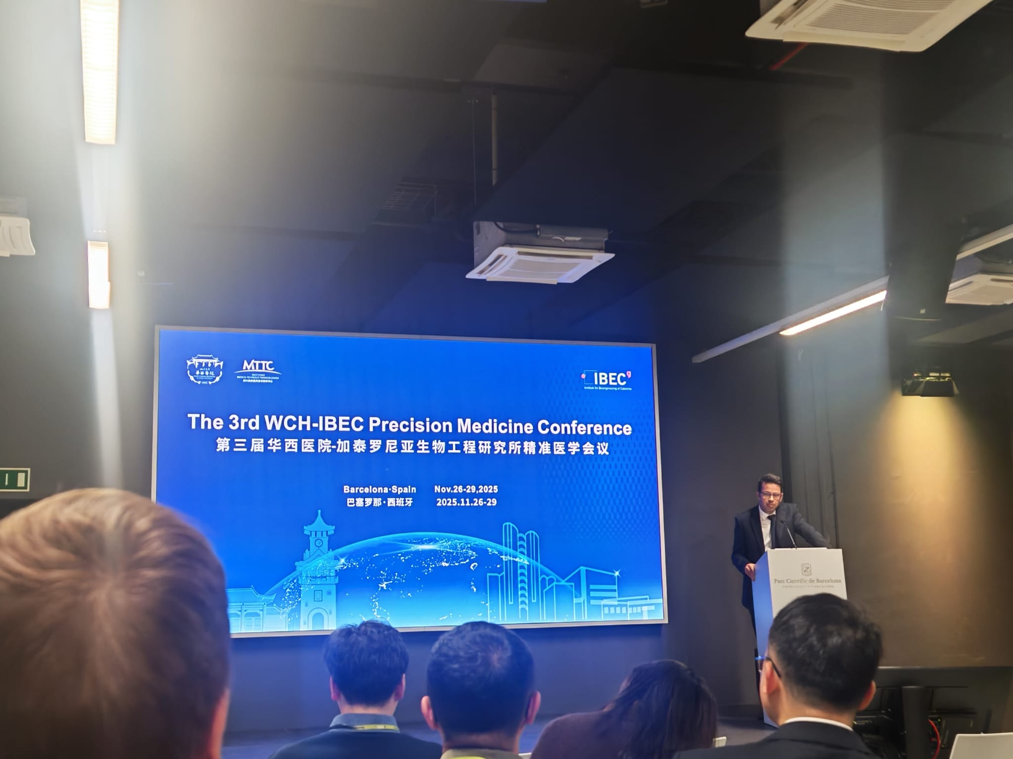 Participation in the 3rd WCH–IBEC Precision Medicine Conference